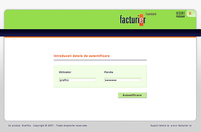 Autentificare